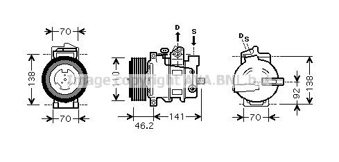 AVA QUALITY COOLING kompresorius, oro kondicionierius MSAK091